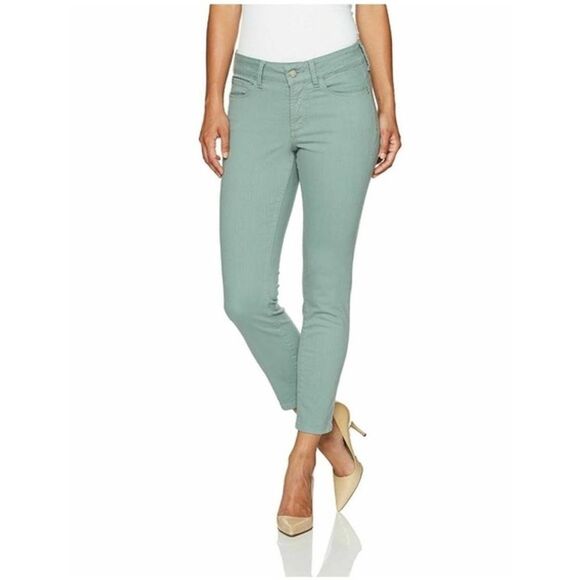 NYDJ - Alina Convertible Ankle Mid Rise Straight Jeans - Women's size - 8/29 - Picture 1 of 11